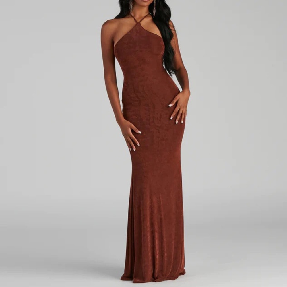 Brown Windsor dress